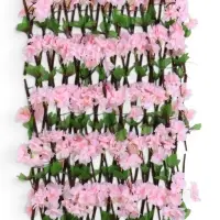 Ограждение декоративное &laquo;Розовые цветы&raquo;, 120&times;40 см, Greengo