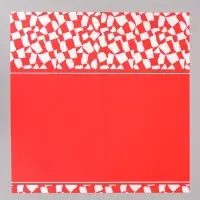 Пленка флористическая для цветов, красная, 57&times;57 см