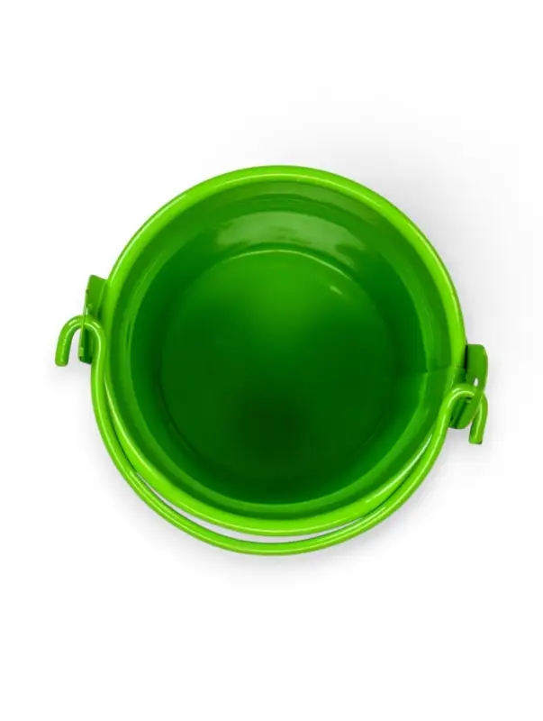 Декоративно кашпо для цветов &laquo;Ведёрко Томми&raquo;, 100 мл, d=5.3 см, h=5.6 см, металлическое