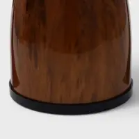 Башня пивная WoodPlast, колба 3 л, ёмкость для льда 3 л, 18.5&times;18.5&times;54 см, пластик, чёрная, коричневая