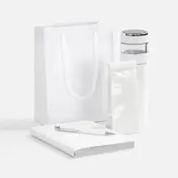 Набор Nebraska Inflow, белый с серебристым