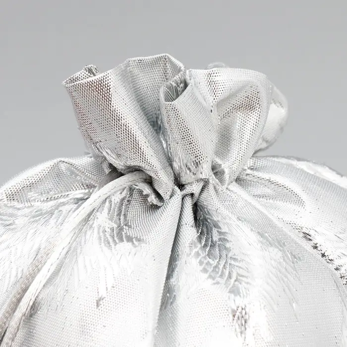 Мешочек подарочный новогодний парча &laquo;С Новым Счастьем&raquo;, 20&times;30 см &plusmn; 1.5 см