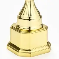 Кубок 122C, наградная фигура, золото, подставка пластик, 34&times;13&times;9 см