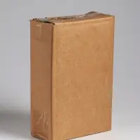 Ваза настольная керамика "Ачиль" 20,5х13 см, белый