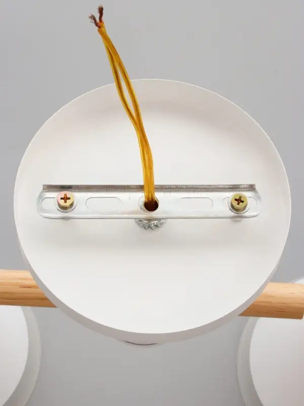 Люстра потолочная BayerLux &laquo;Вудли&raquo;, 2хЕ27, 40 Вт, белый, 45&times;16&times;29 см