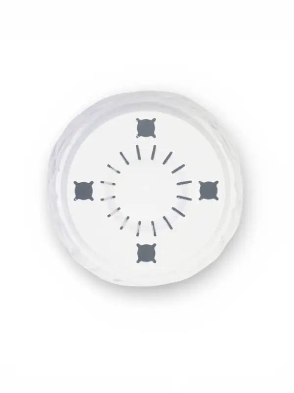 Горшок для цветов с поддоном &laquo;Камешки&raquo;, 3 л, пластиковый, белый