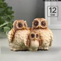 Фигурка полистоун TAKE IT EASY &laquo;Семья сов&raquo;, 18&times;9&times;12 см