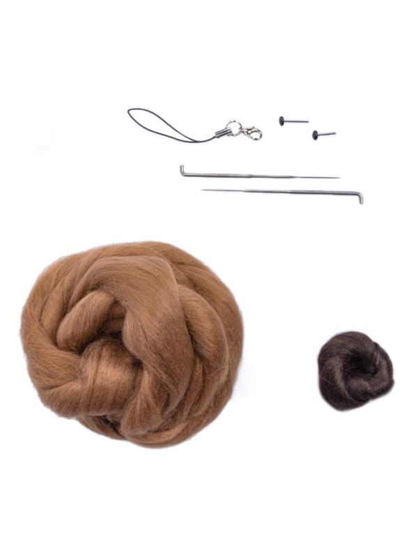 Набор для творчества. Валяние из шерсти.  Набор для творчества. Валяние из шерсти. "Капибара" 05589