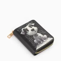 Кошелёк на молнии Выбражулька &laquo;Щенок&raquo;, 8.5&times;2.5&times;10.5 см, чёрный