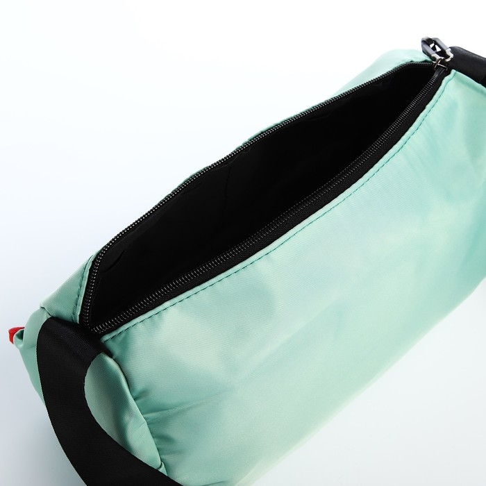 Сумка молодёжная на молнии, цвет зелёный Сумка молодёжная на молнии, цвет зелёный