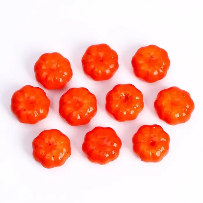 Основа для творчества и декора &laquo;Тыква&raquo;, набор 10 шт., размер 1 шт. &mdash; 3.4&times;3.4&times;2 см