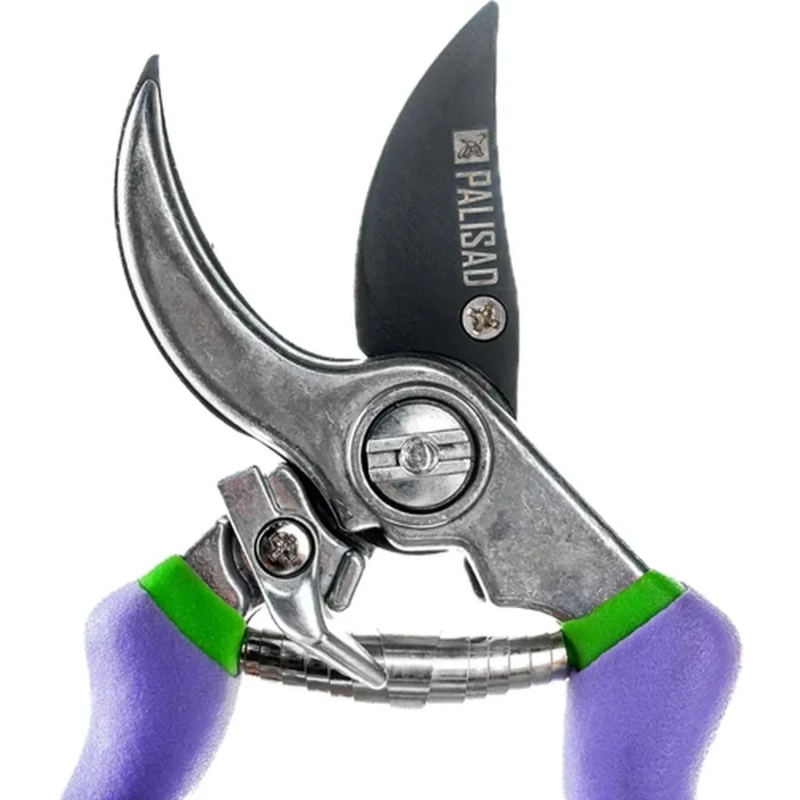 Секатор прямого реза 200 мм металлич обрезиненные рукоятки Palisad 60557