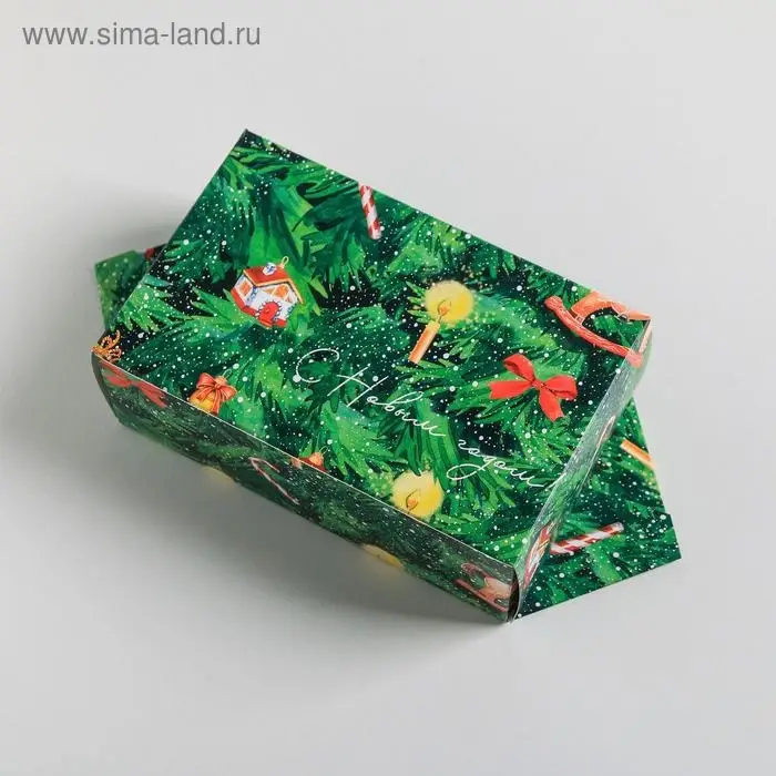 Сборная коробка‒конфета &laquo;Сказки в Новом году&raquo;, 9,3 &times; 14,6 &times; 5,3 см