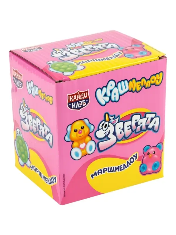 Маршмеллоу "Крашмеллоу Зверята" 10г