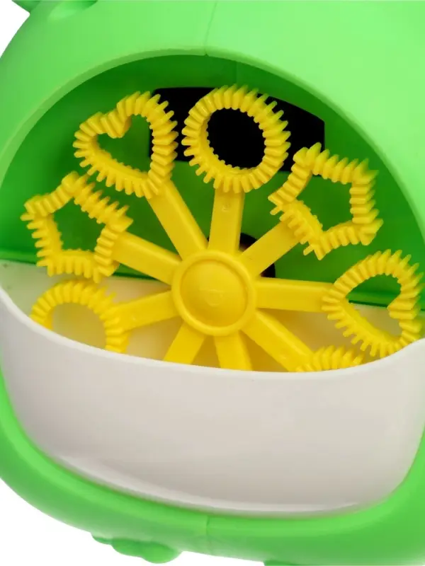 Генератор мыльных пузырей &laquo;Лягушка&raquo;, работает от батареек, цвет зелёный