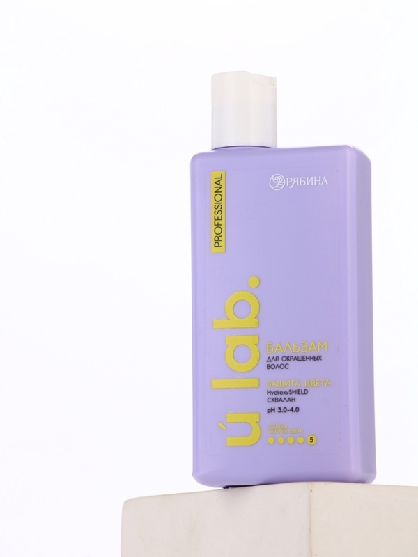 Профессиональный бальзам для окрашенных волос с активным комплексом и скваланом, 250 мл ULAB