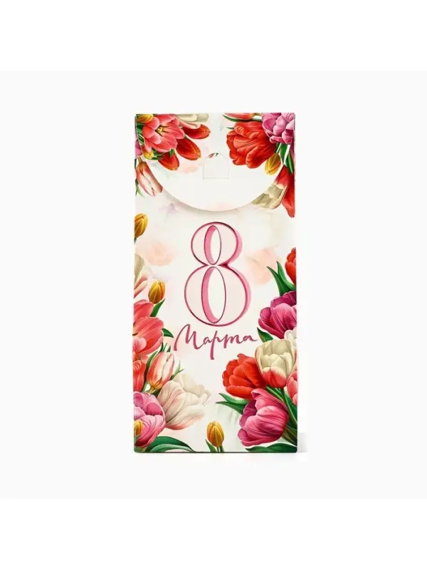 Коробка складная &laquo;8 Марта&raquo;, 9 х 19 х 6 см