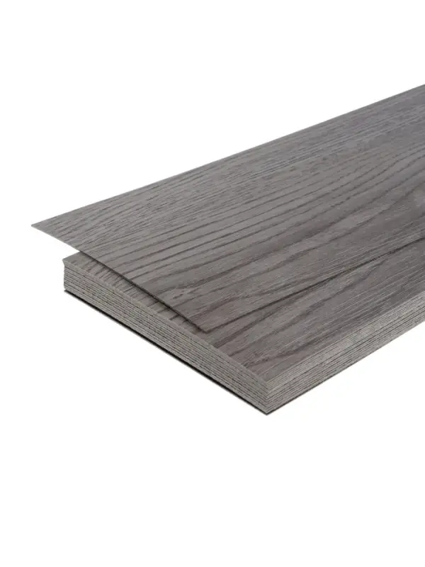 Плитка виниловая самоклеящаяся 91х15 см, дуб дымный