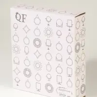 Зеркало декоративное, двустороннее, настольное, 19.5&times;33.5 см, (13.5&times;18.5 см), бежевое