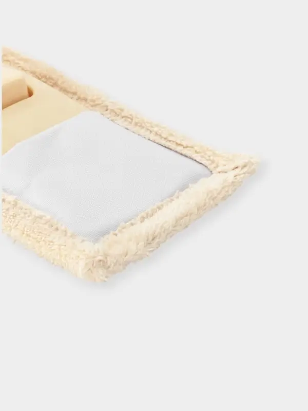 Швабра &laquo;Пастель&raquo;, плоская, окрашенный телескопический черенок, микрофибра, 43&times;14&times;124 см