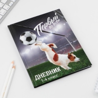Дневник школьный 1-4 класс «Первый во всём», твердая обложка 7БЦ, глянцевая ламинация, 48 листов