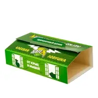 Клеевая ловушка SAFEX ДОМИК от КРЫС и МЫШЕЙ 1 шт. ЧЕРНЫЙ ЦВЕТ