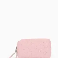 Косметичка дор Цветок 17*6*9, отд на молнии, розовый