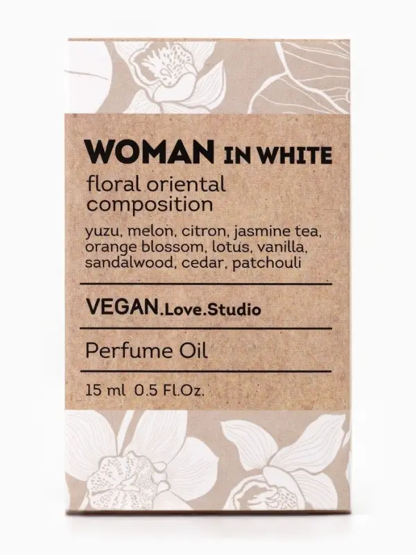 Парфюмерное масло женское VEGAN.Love.Studio Woman In White, 15 мл (по мотивам Donna Trussardi (Trussardi)