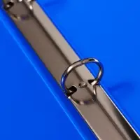 Папка на 4 кольцах А3, Calligrata Standard=27 мм, 800 мкм, горизонтальная, синяя