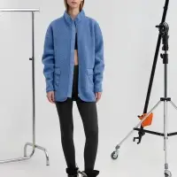Куртка унисекс Oblako, голубая, размер ХS/S