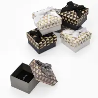 Набор подарочных коробочек 6 шт.  под кольцо &laquo;Треугольники&raquo;, 5&times;5, цвет МИКС (4346872)