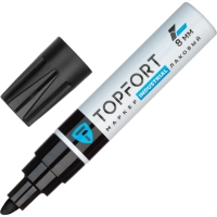 Маркер лаковый Topfort Industrial 8 мм черный