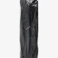 Молния &laquo;Трактор&raquo;, №8, разъёмная, 2 замка, замки автомат, 100 см, чёрная