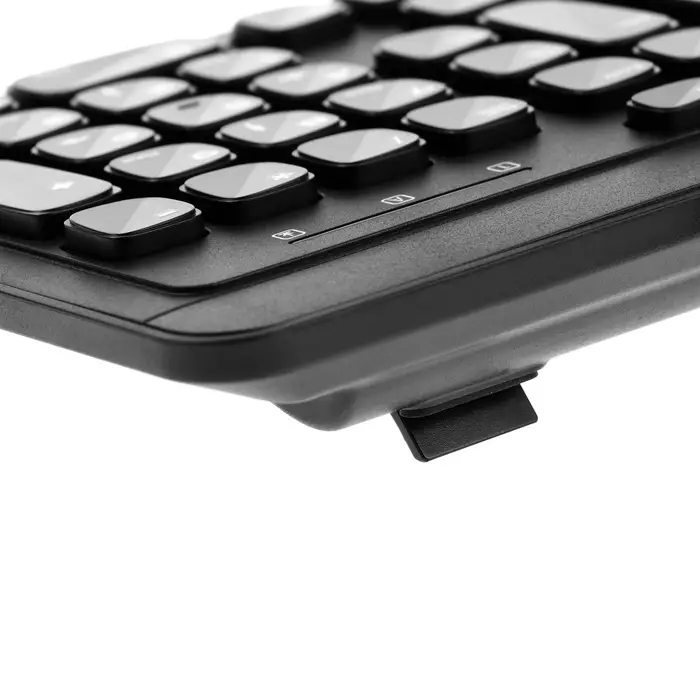 Клавиатура компьютерная Sima-Land SL-02, мембранная, островная, 104 клавиши, USB, 1.5 м, черная