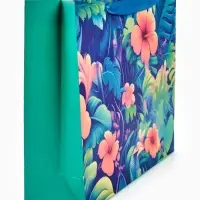 Пакет подарочный &laquo;Поздравляю&raquo;, 25.5&times;30&times;9 см