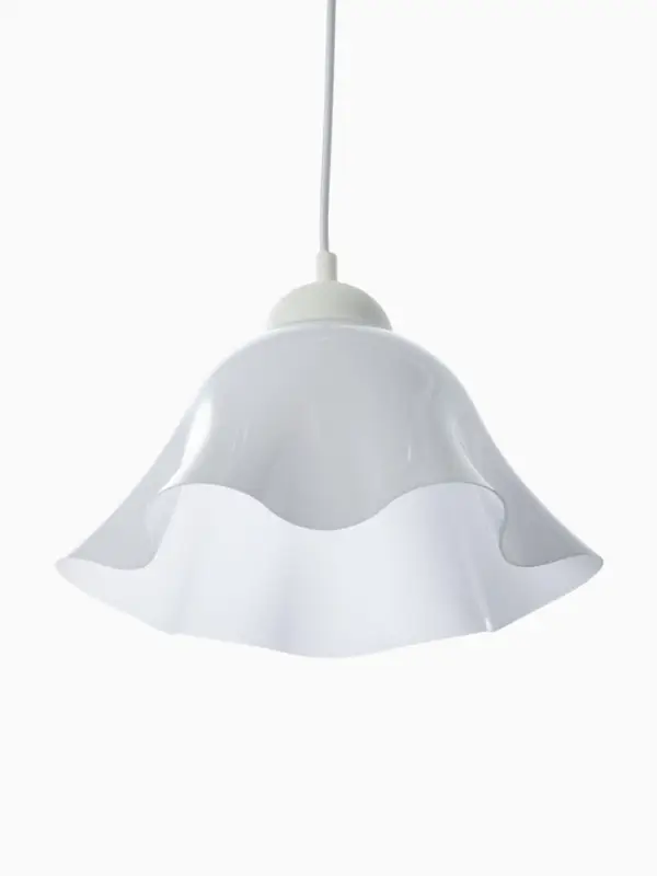 Светильник подвесной Светильник подвесной "Ирис" 2814/1, 1х15Вт, Е27, белый 28х28х14(85) см