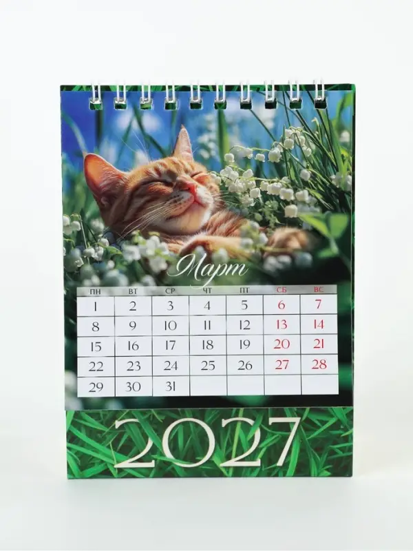 Календарь-домик 2027 &laquo;Котики&raquo;