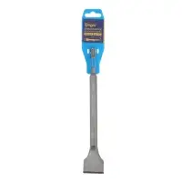 Зубило плоское для снятия плитки ТУНДРА, угол 10&deg;, SDS-plus, 14&times;40&times;250 мм