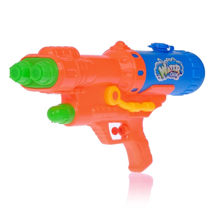 Водный пистолет «Двойня», цвета МИКС Водный пистолет «Двойня», цвета МИКС