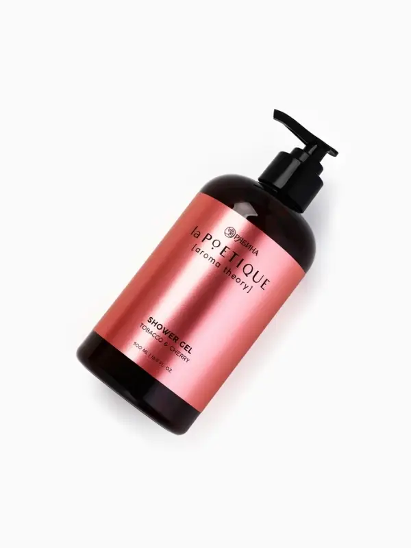 Гель для душа парфюмированный, аромат табак и вишня, 500 мл, laPOETIQUE