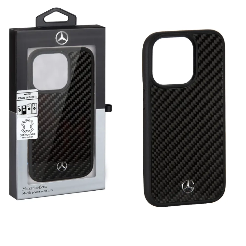 Чехол iPh 14 Pro Benz carbon Чехол iPh 14 Pro Benz carbon