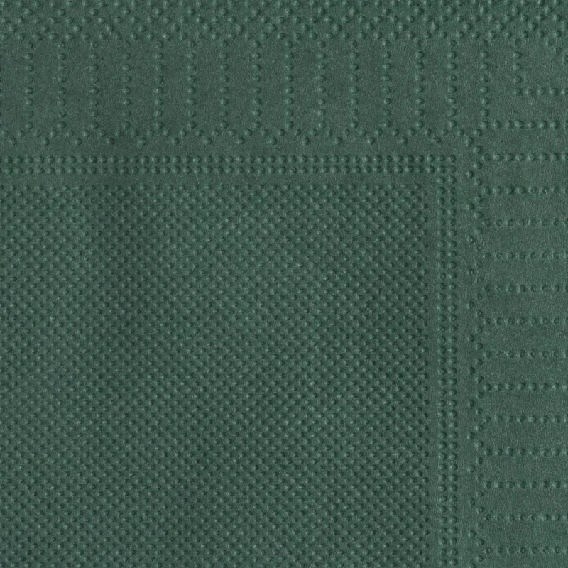 Салфетки бумажные 2 сл 23х24 см зеленые 250 шт/уп