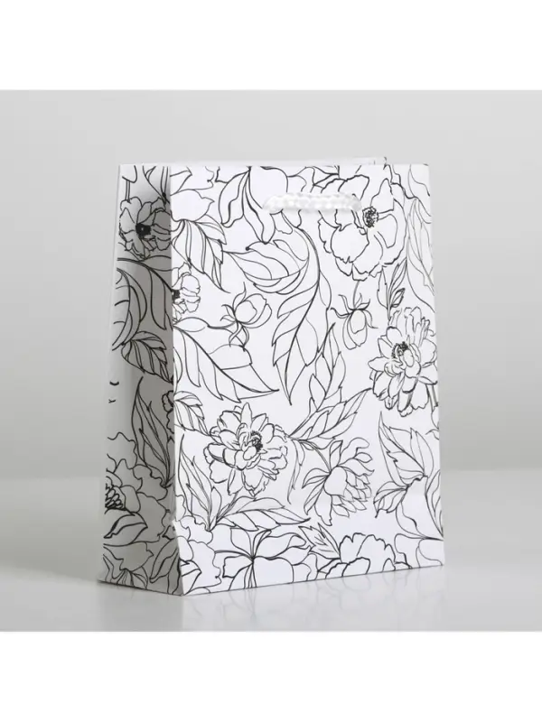 Пакет подарочный ламинированный, упаковка, For you, S 12 х 15 х 5.5 см