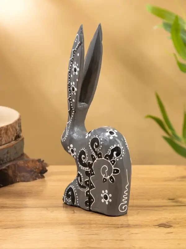 Сувенир Сувенир "Заяц" дерево 10х3х24 см