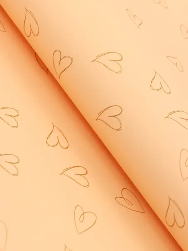 Пленка листах 57x57см, пудра светлая, 65 микрон