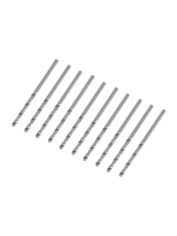 Сверло по металлу ТУНДРА, HSS, цилиндрический хвостовик, 2.5&times;55 мм, 10 шт.