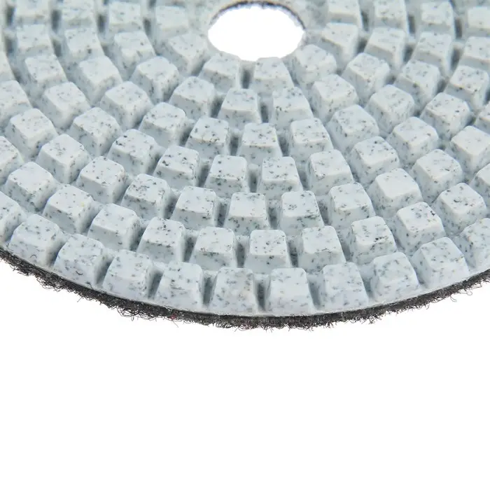 Алмазный гибкий шлифовальный круг ТУНДРА &laquo;Черепашка&raquo;, для мокрой шлифовки, 100 мм, № 50