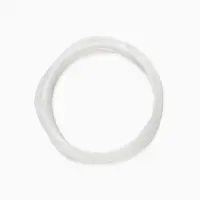 Браслет манжет акрил "Тренд", цвет белый