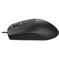 Мышь компьютерная A4Tech (OP-330S (BLACK)) оптическая (1200dpi/3but)