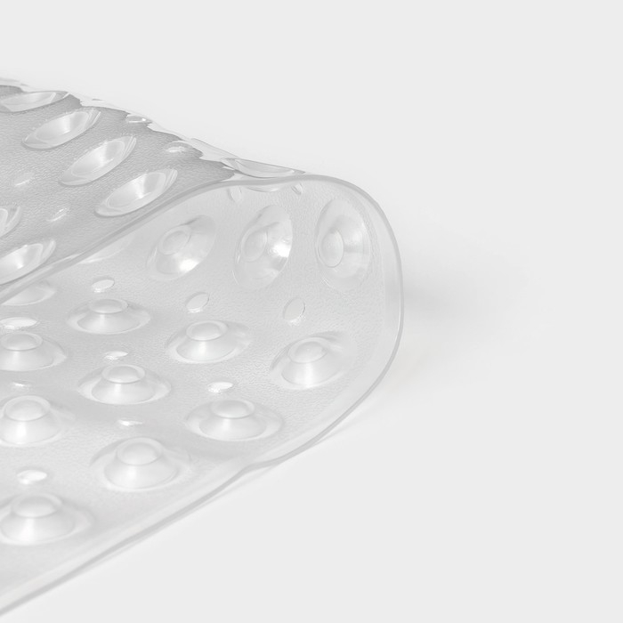 Коврик для ванны 39х99 см, прозрачный Коврик для ванны 39х99 см, прозрачный